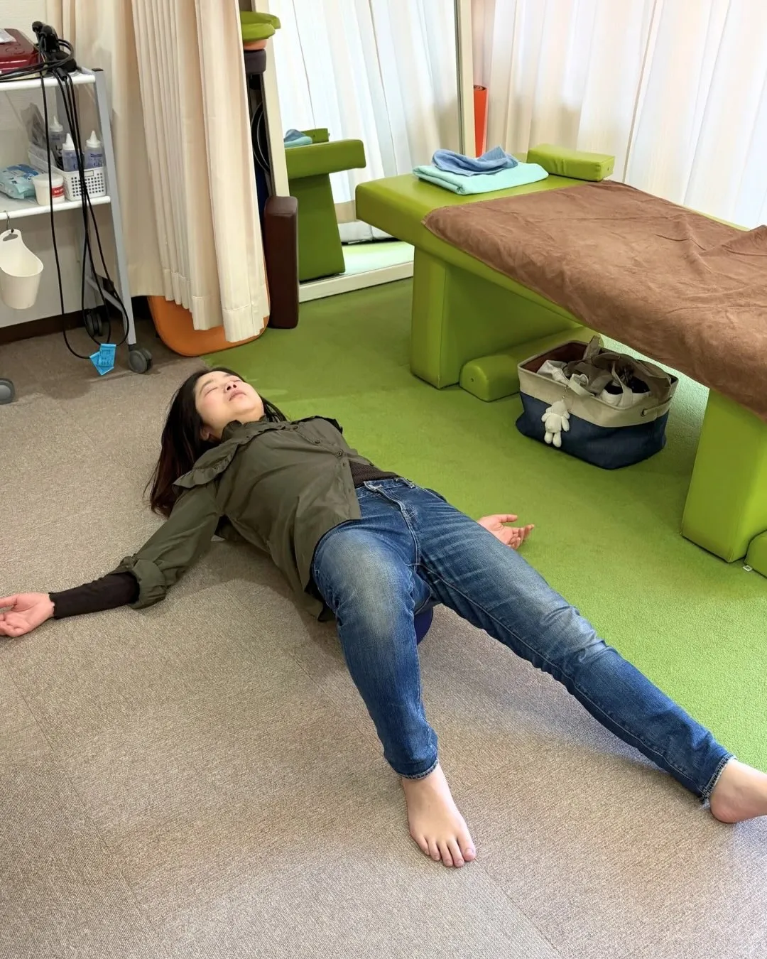 【デスクワークでガチガチだった肩が…😳】