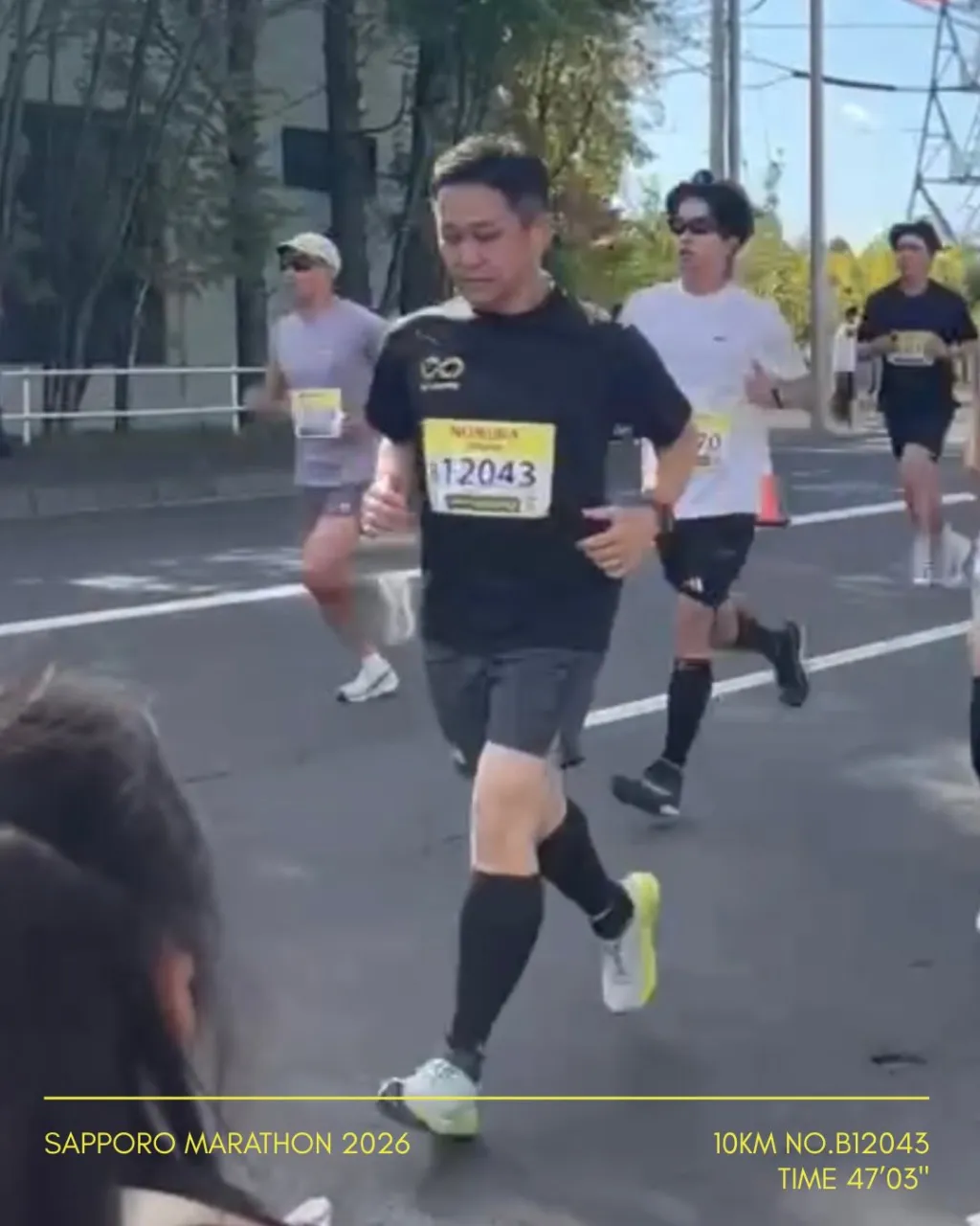 ＼札幌マラソン10km／無事完走！